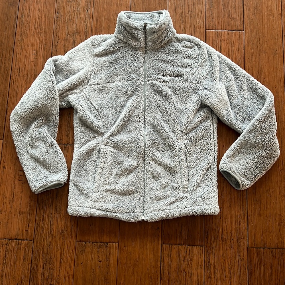 Women's Columbia Fuzzy Fleece Jacket Small